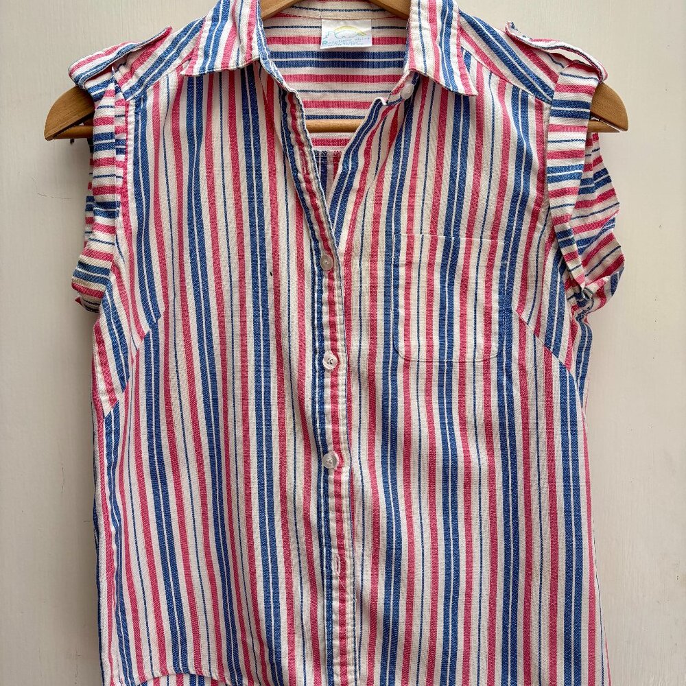 Cute vintage striped blouse